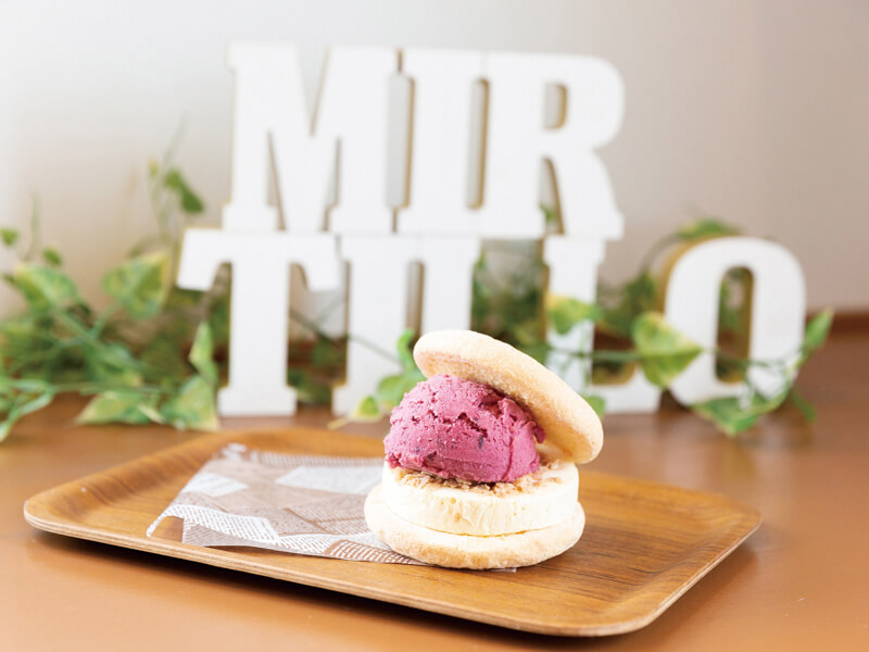 千歳ジェラートバーガー