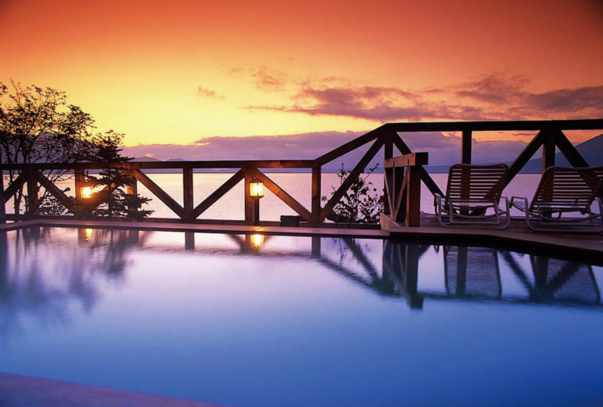 温泉で癒やしのひととき