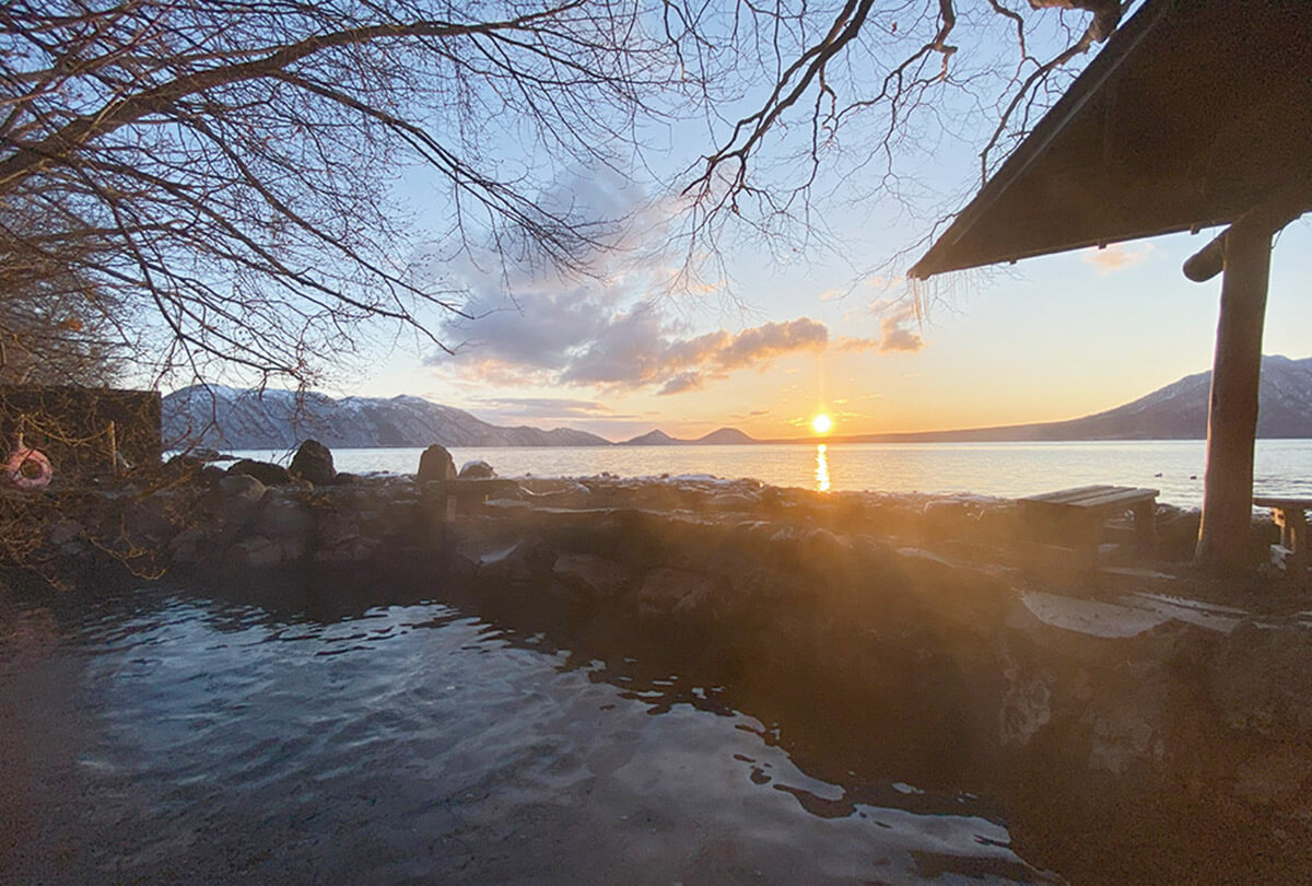 湯けむりに包まれる、冬の癒やし時間