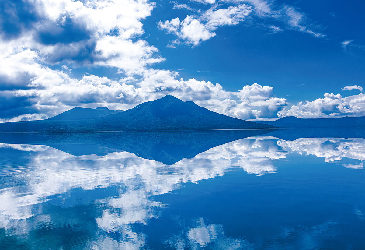 支笏ブルーが魅せる、唯一無二の美しさ