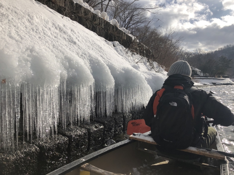 支笏湖ガイドハウスかのあ（支笏湖ウィンターカヌー）