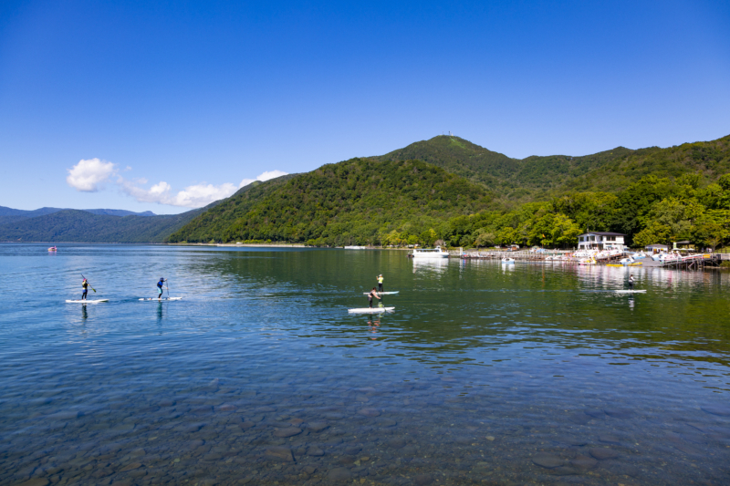 「支笏湖での水難事故防止」について